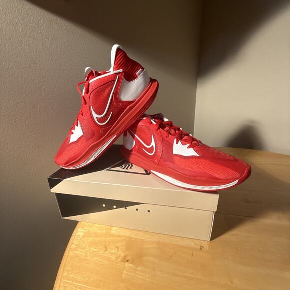 Nike Kyrie 5 Low TB University Red Size 14 Men\'s Basketball Shoes Sneakers New main image 9